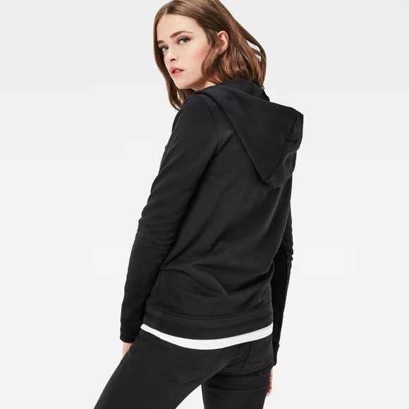 XARIN SLIM DRAPEY HOODED SWEATER SIZE SMALL - Picture 3 of 11